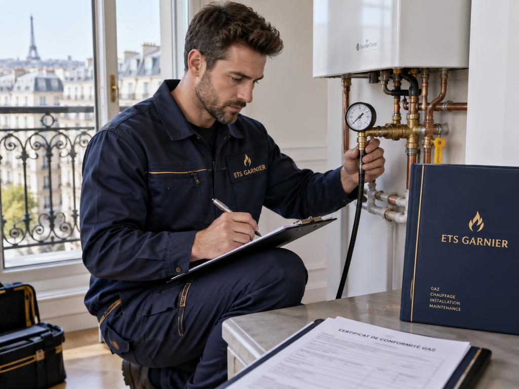 Certificat de conformité gaz