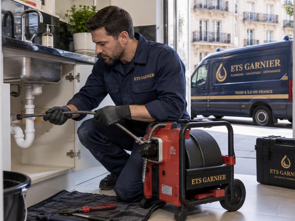 Dégorgement de canalisation