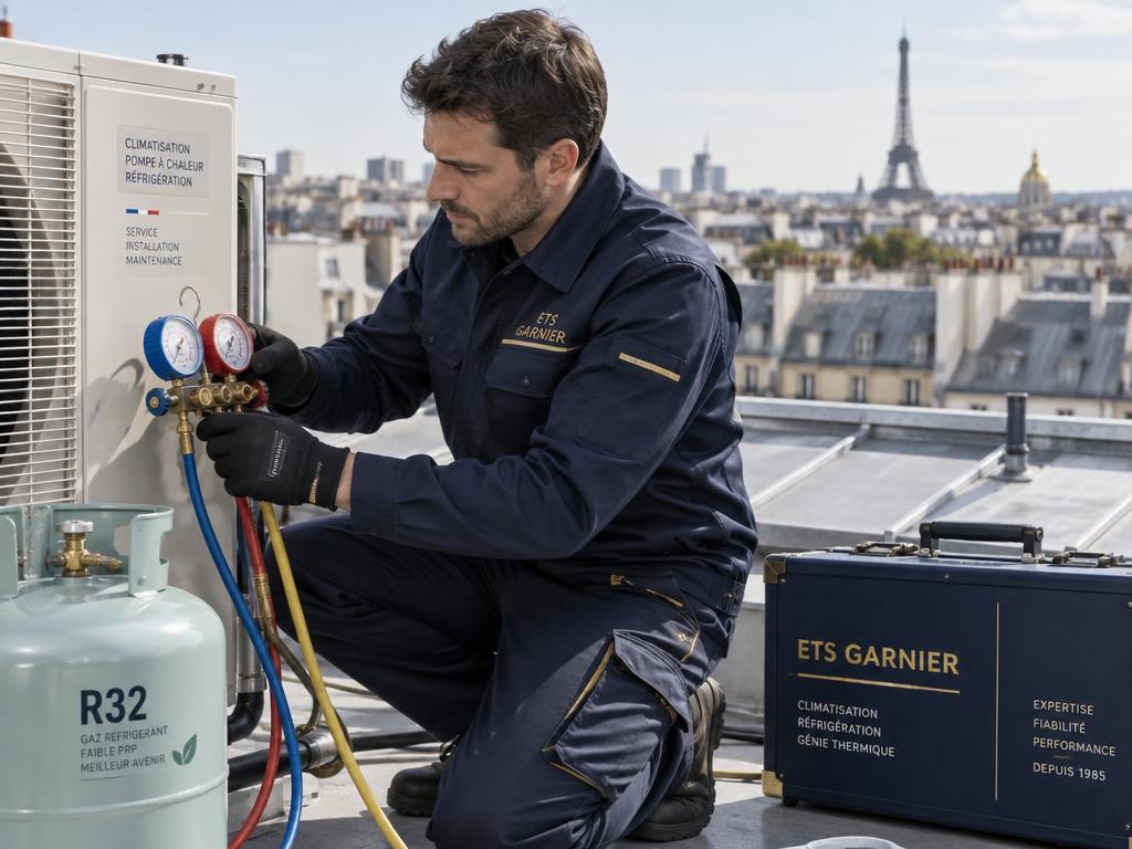 Recharge de gaz climatisation